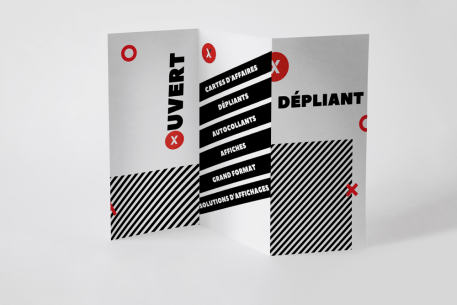 Impression de dépliant à Montréal