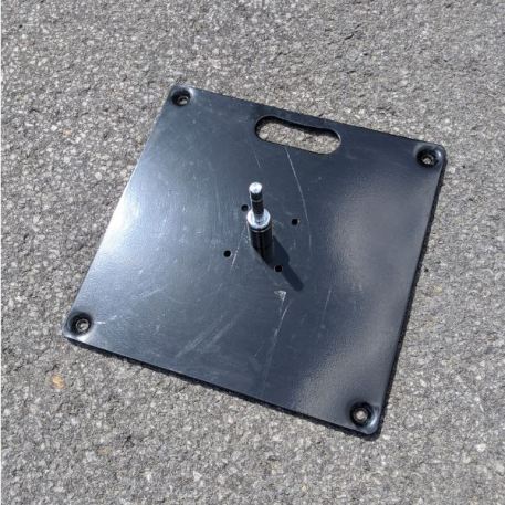 Plaque pour beach flag